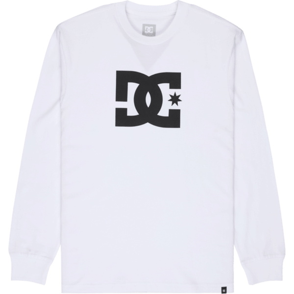 2026 DC Shoes Mens DC Star T-Shirt ADYZT05372 - White